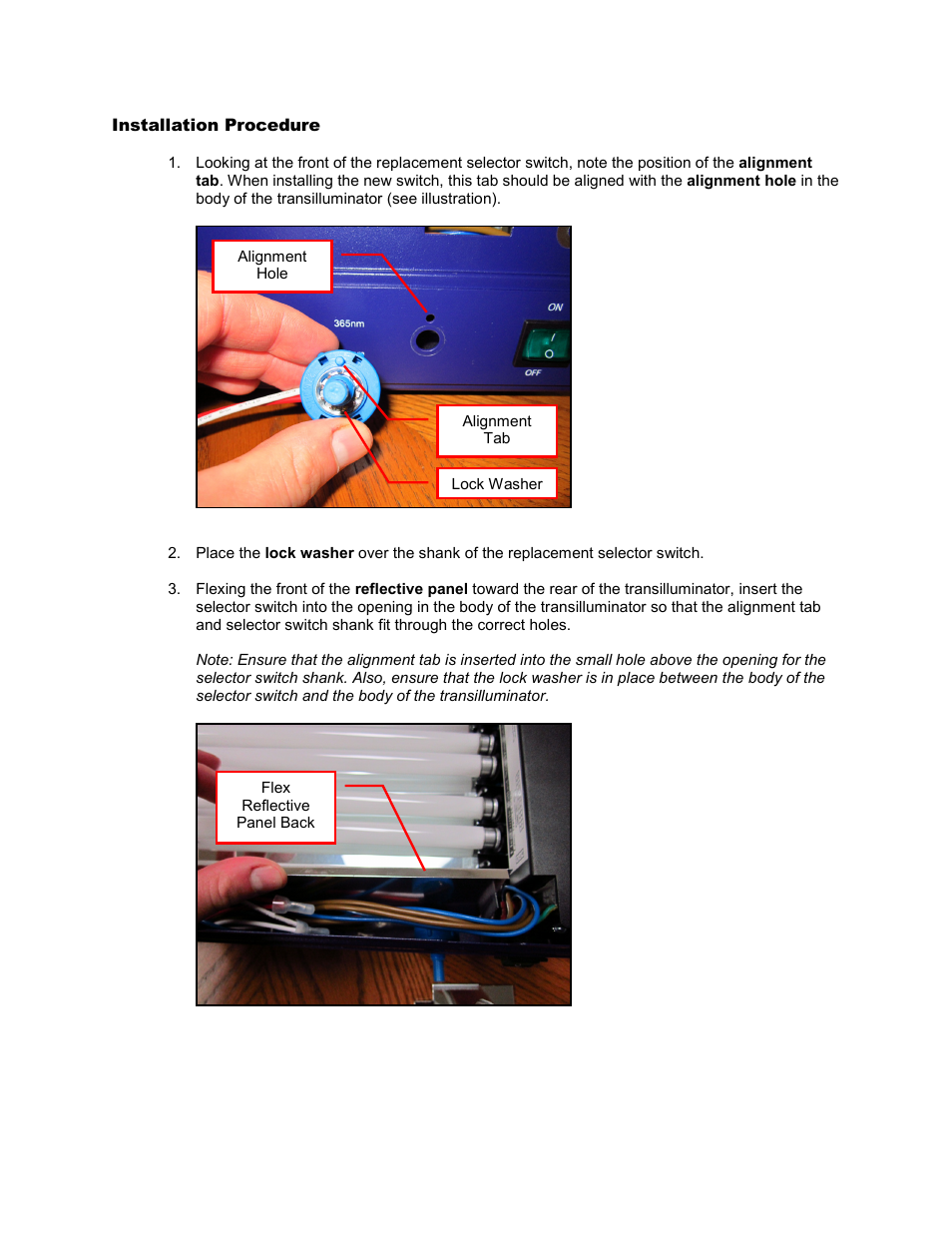 UVP TB-101  Selector Switch User Manual | Page 5 / 10