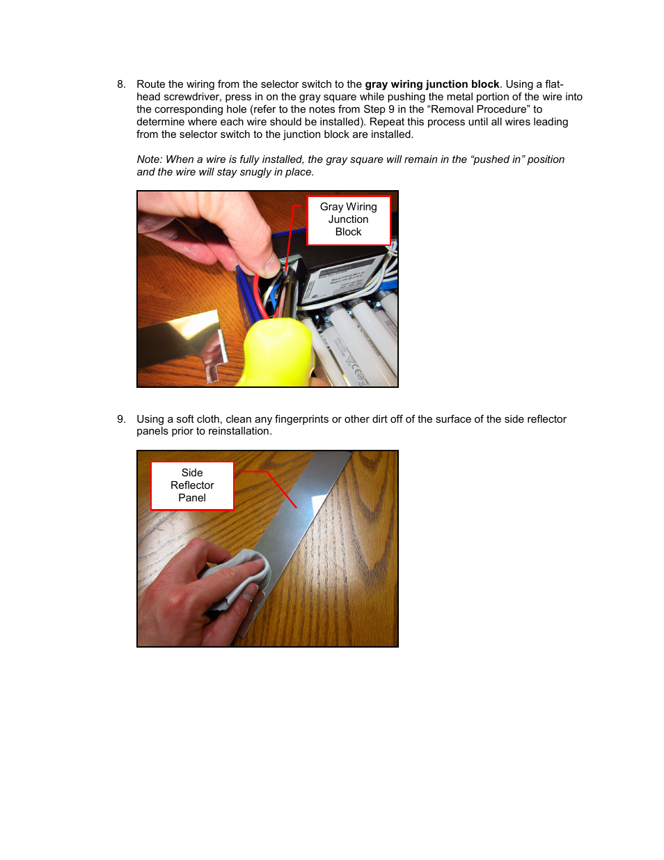 UVP TB-101  Selector Switch User Manual | Page 8 / 10