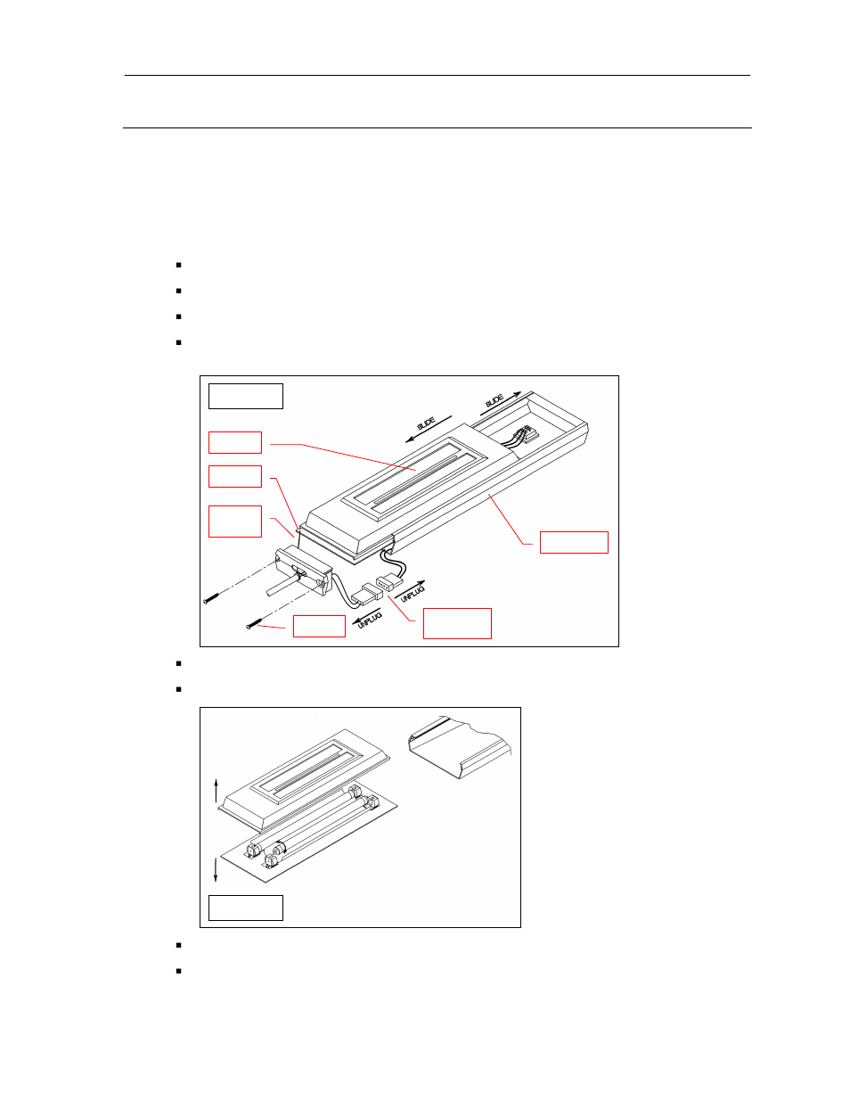 Service procedures, Return procedure, Replacing tubes | UVP 81-0117-01  EL Series Lamps User Manual | Page 6 / 9