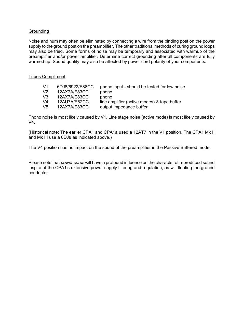 VAC CPA1 User Manual | Page 3 / 5