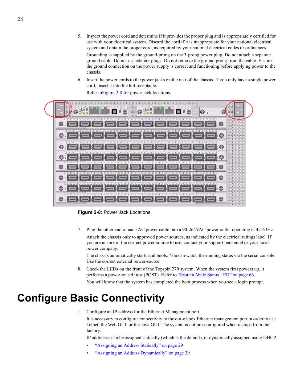 Configure basic connectivity | Cisco SFS 7008 User Manual | Page 28 / 108