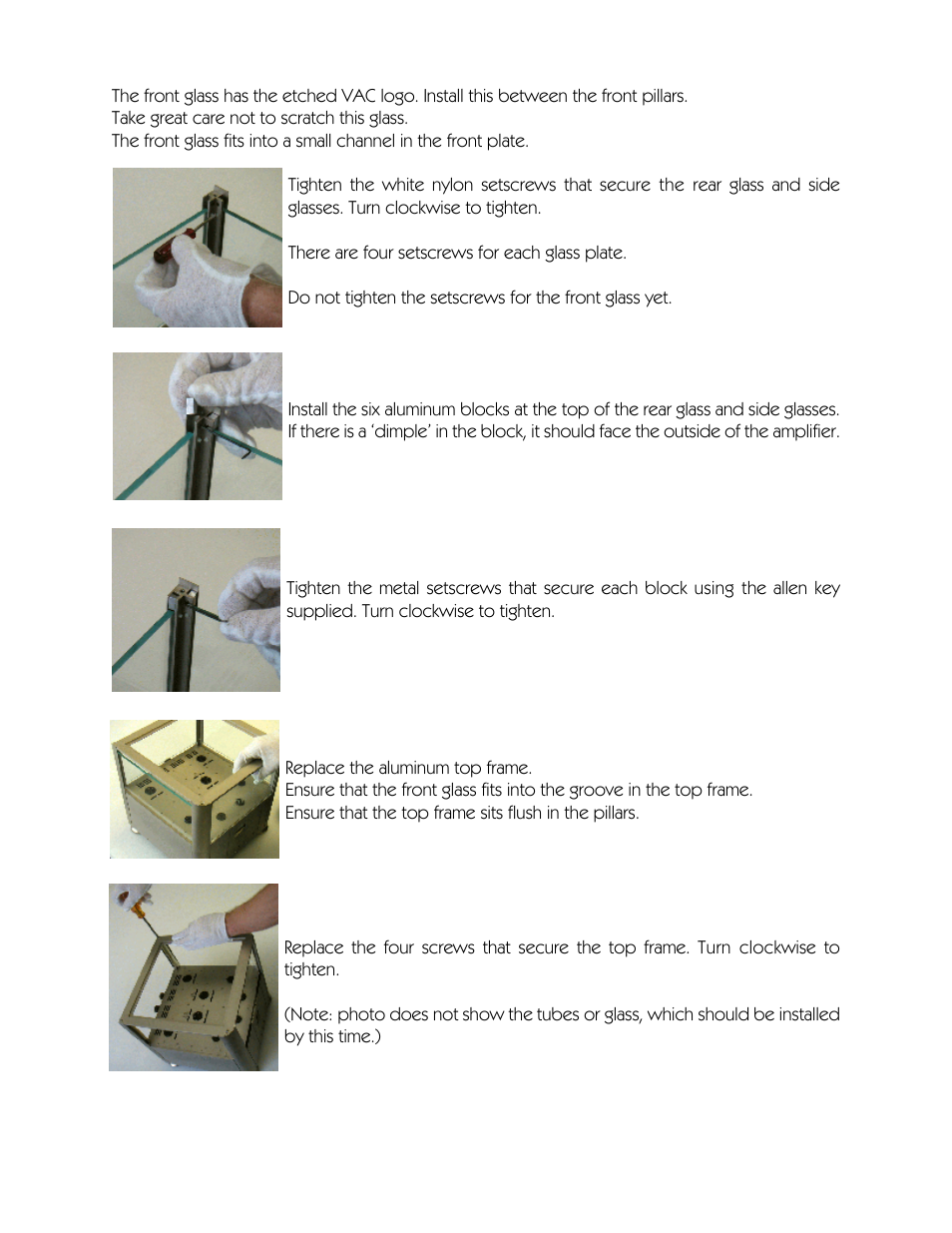 VAC Phi 30/30 User Manual | Page 6 / 19