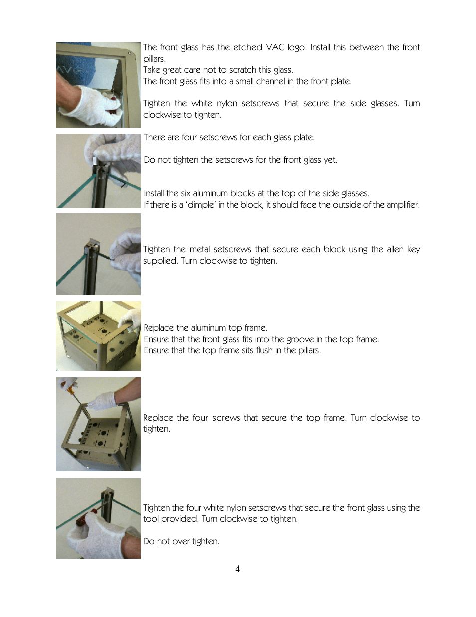 VAC Phi 300 User Manual | Page 6 / 20