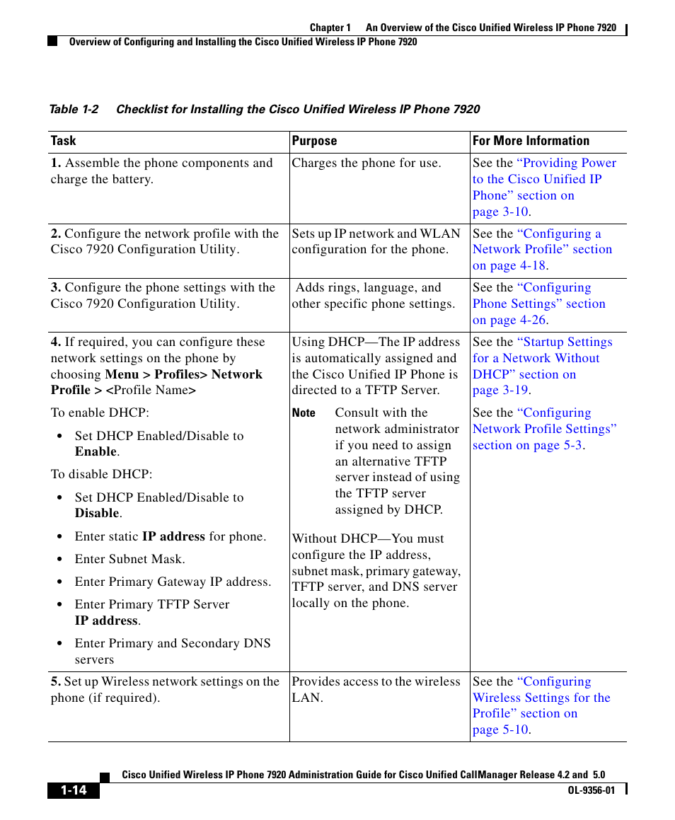Cisco CISCO UNIFIED WIRELESS IP PHONE 7920 User Manual | Page 14 / 16