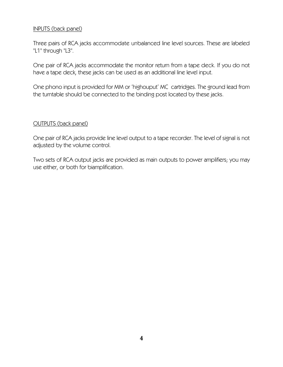 VAC Auricle Preamplifier User Manual | Page 5 / 12