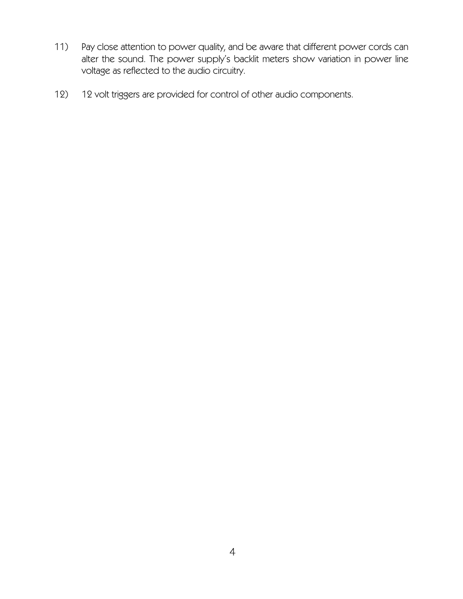 VAC Phi Beta Preamplifier User Manual | Page 5 / 14