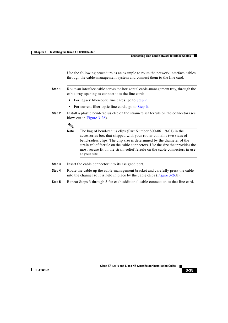 Cisco XR 12410 User Manual | Page 117 / 238