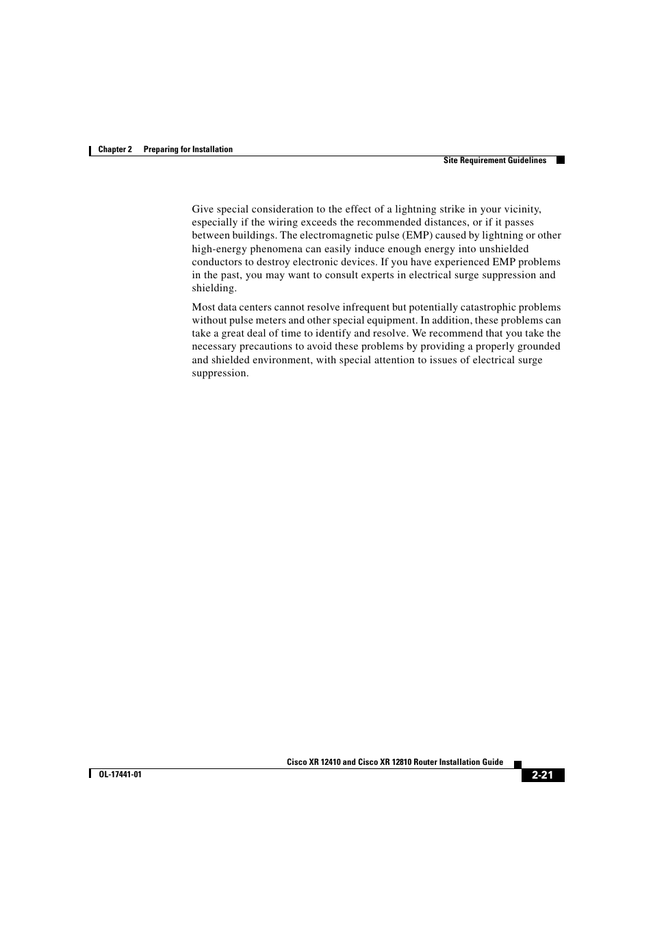 Cisco XR 12410 User Manual | Page 71 / 238
