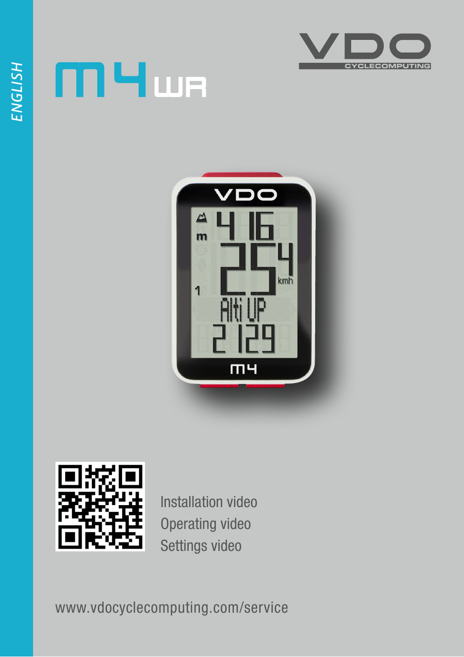 VDO M4WR User Manual | 52 pages