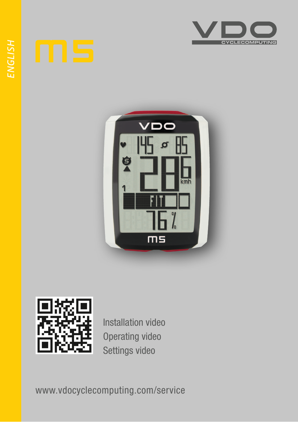 VDO M5WL User Manual | 61 pages