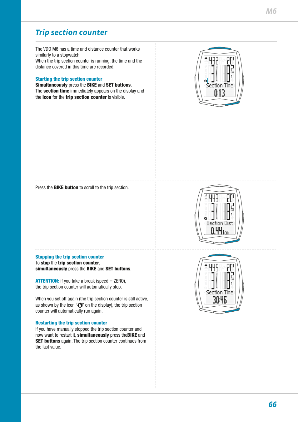 VDO M6WL User Manual | Page 66 / 87