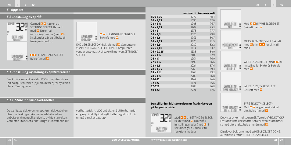 VDO WR X1 User Manual | Page 113 / 242
