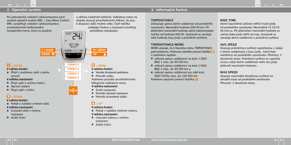 VDO WR X1 User Manual | Page 129 / 242