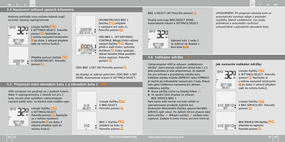 VDO WR X1 User Manual | Page 133 / 242