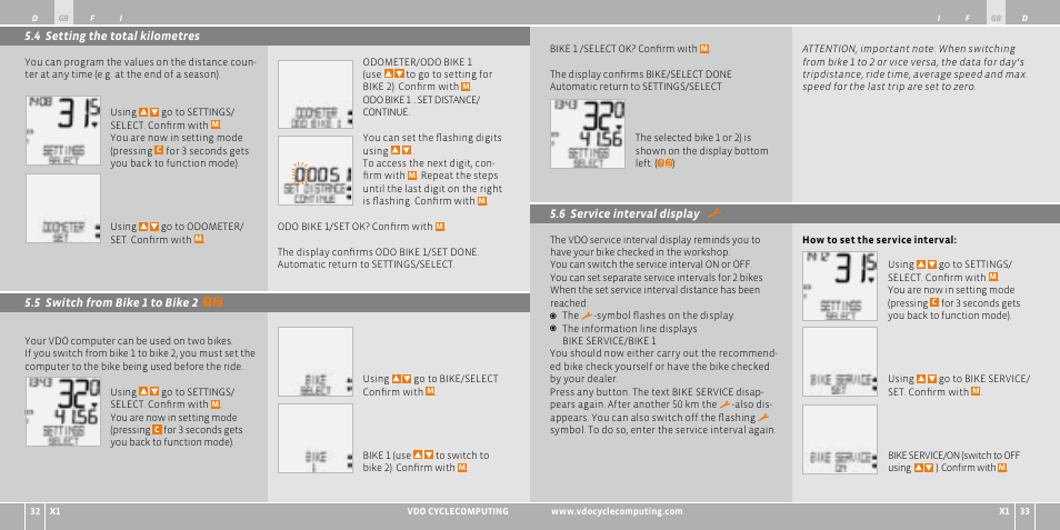 VDO WR X1 User Manual | Page 17 / 242
