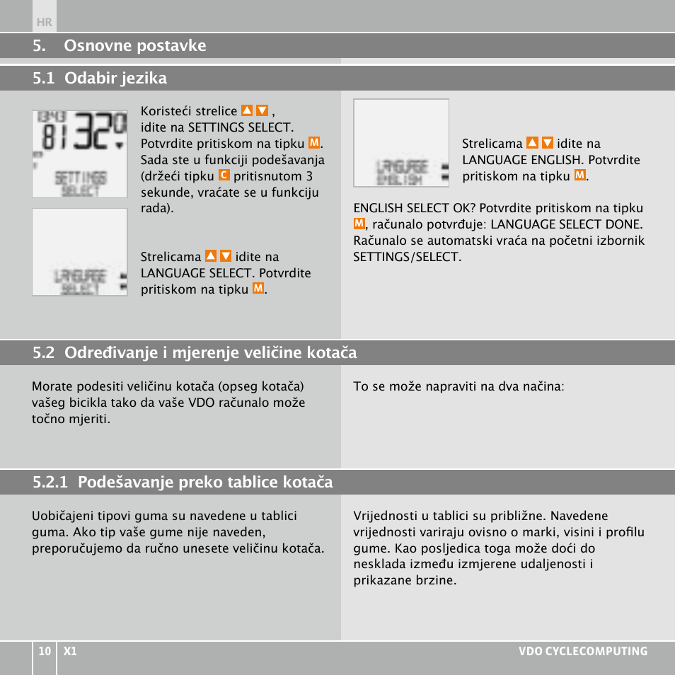 VDO WR X1 User Manual | Page 184 / 242
