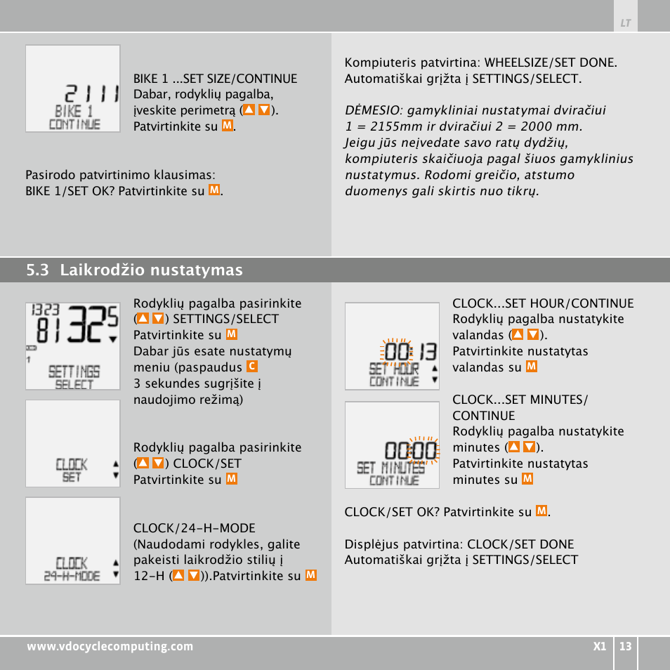 VDO WR X1 User Manual | Page 209 / 242