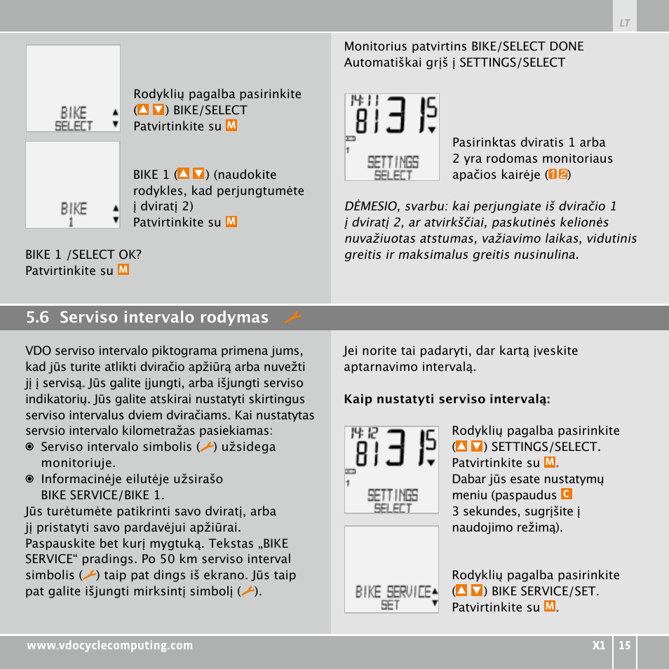 VDO WR X1 User Manual | Page 211 / 242