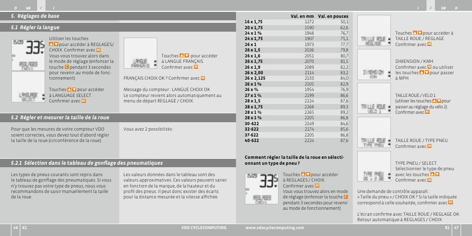 VDO WR X1 User Manual | Page 24 / 242