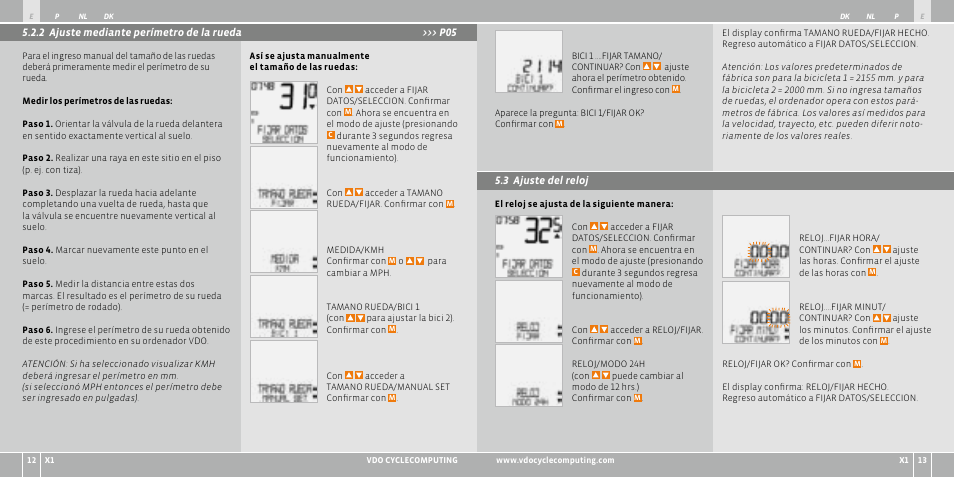 VDO WR X1 User Manual | Page 46 / 242