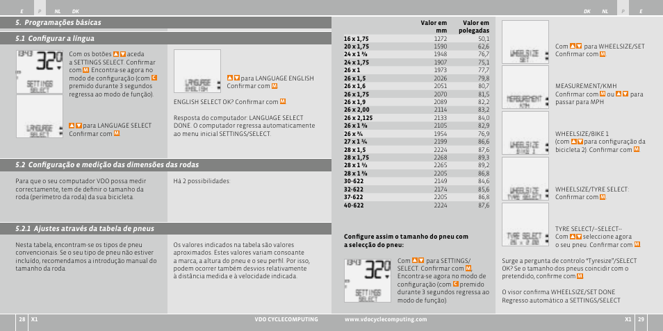 VDO WR X1 User Manual | Page 54 / 242