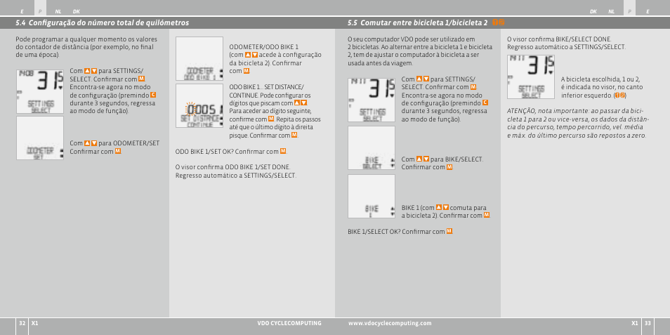 VDO WR X1 User Manual | Page 56 / 242