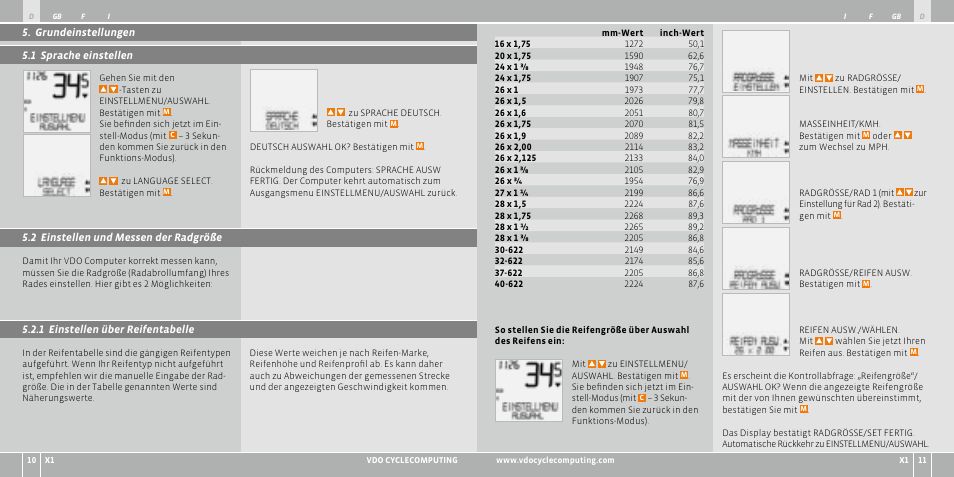 VDO WR X1 User Manual | Page 6 / 242