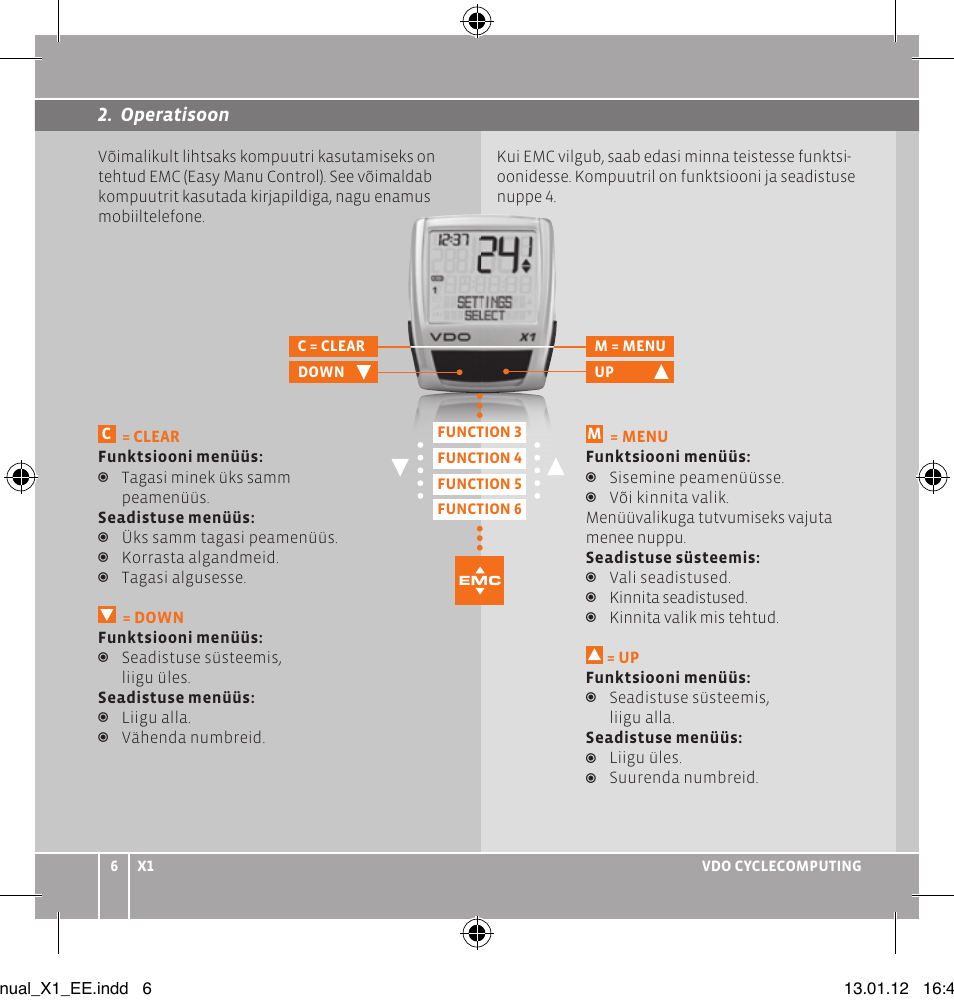 VDO WR X1 User Manual | Page 84 / 242
