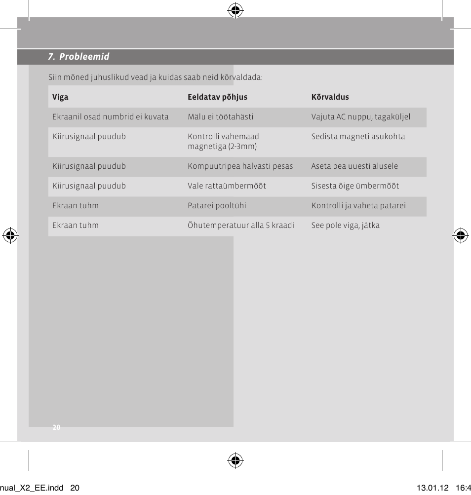 VDO WR X2 User Manual | Page 106 / 264