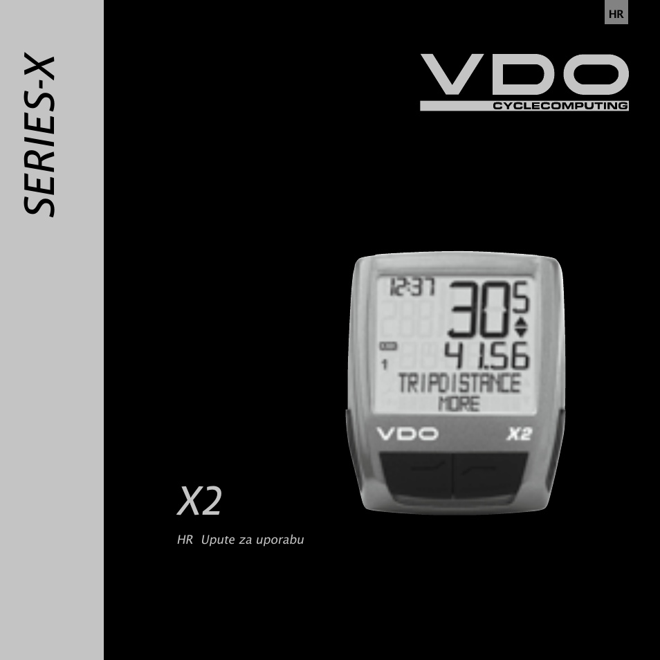 Ba_x2_hr, Se ri es -x | VDO WR X2 User Manual | Page 191 / 264