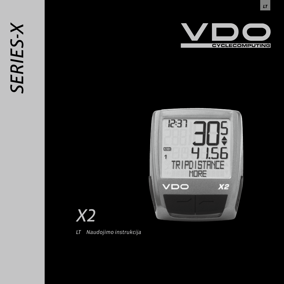 Ba_x2_lt, Se ri es -x | VDO WR X2 User Manual | Page 215 / 264