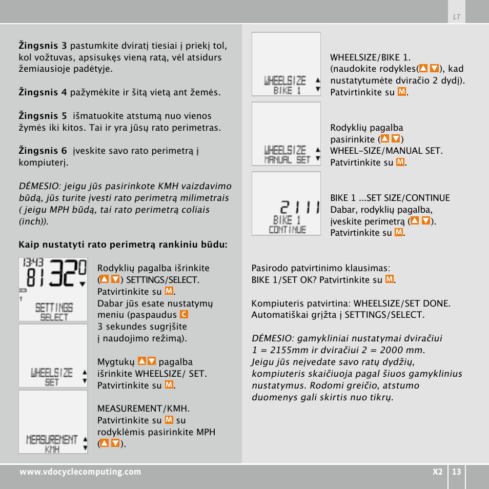 VDO WR X2 User Manual | Page 227 / 264