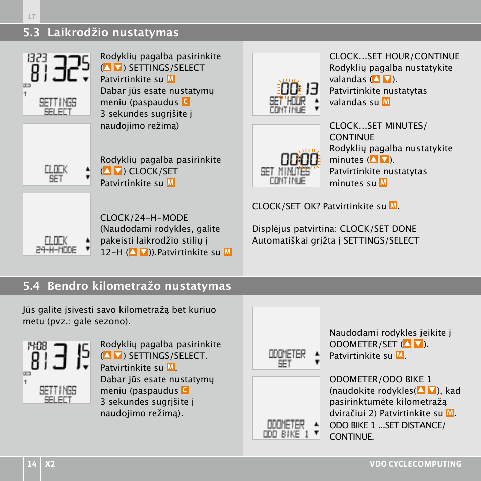 VDO WR X2 User Manual | Page 228 / 264