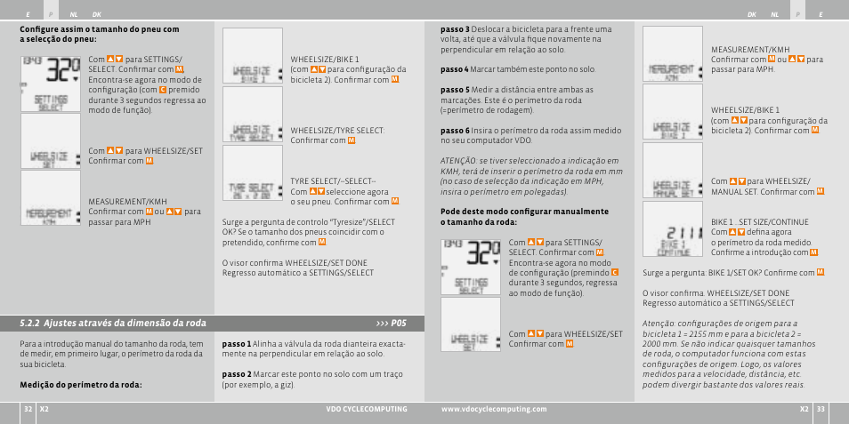 VDO WR X2 User Manual | Page 60 / 264