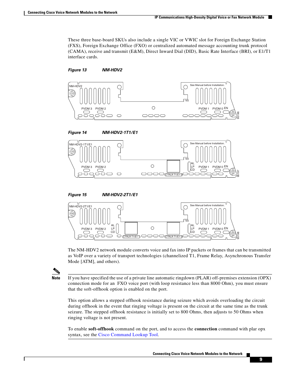 Figure 13, Figure 14, Figure 15 | Cisco OL-12812-01 User Manual | Page 9 / 18