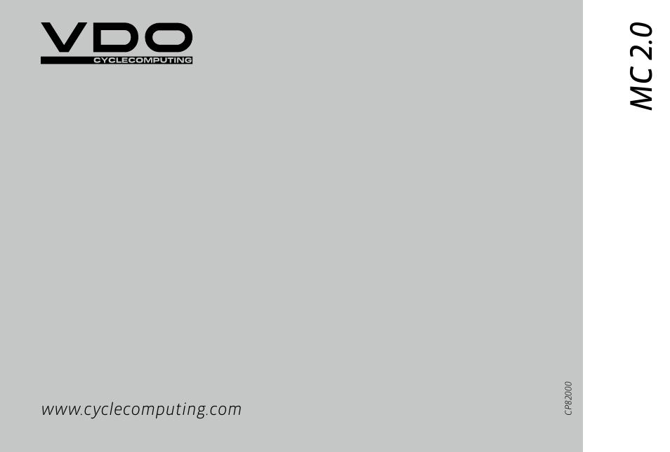 Mc 2 .0 | VDO WR MC 2.0 User Manual | Page 228 / 228