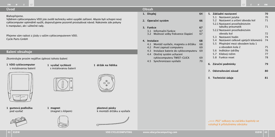 VDO WL X1 DW User Manual | Page 140 / 264