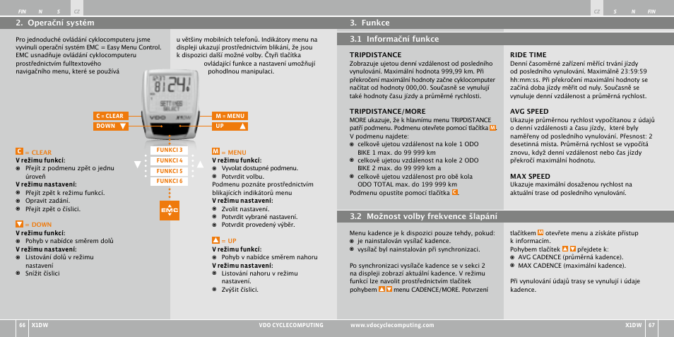 VDO WL X1 DW User Manual | Page 142 / 264