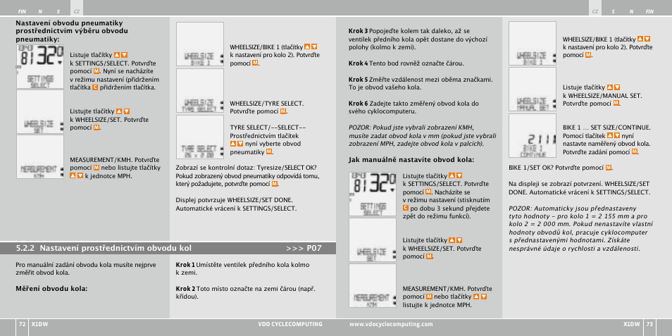 VDO WL X1 DW User Manual | Page 145 / 264