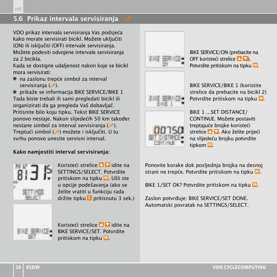 VDO WL X1 DW User Manual | Page 208 / 264