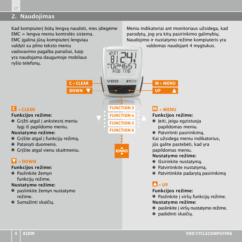 VDO WL X1 DW User Manual | Page 222 / 264