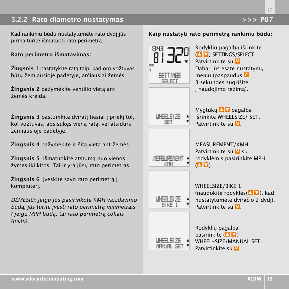 VDO WL X1 DW User Manual | Page 229 / 264