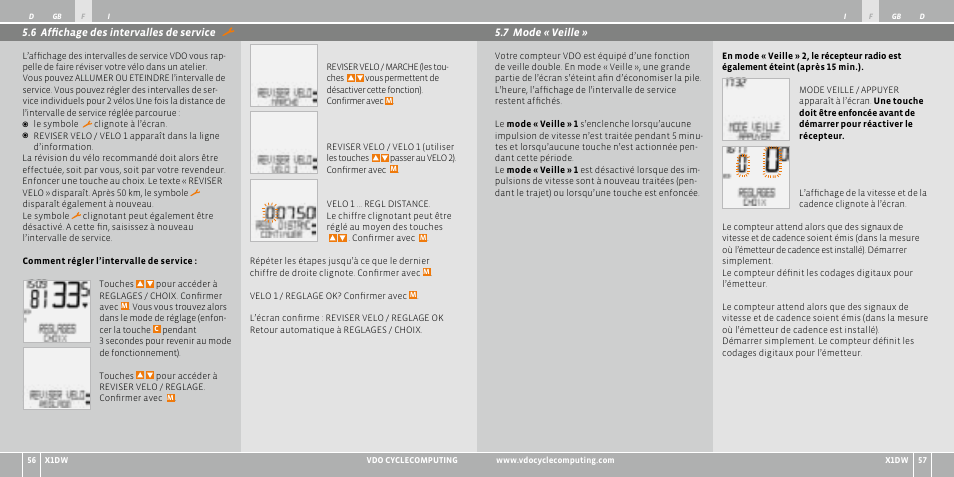 VDO WL X1 DW User Manual | Page 29 / 264