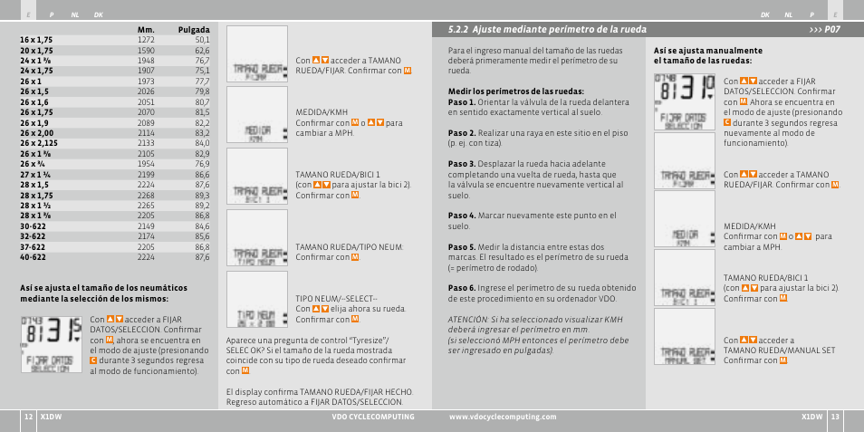 VDO WL X1 DW User Manual | Page 50 / 264