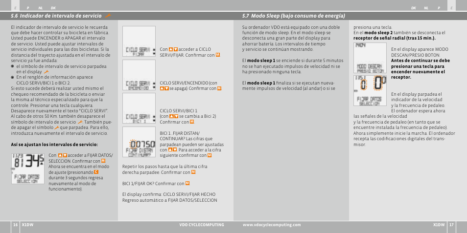VDO WL X1 DW User Manual | Page 52 / 264