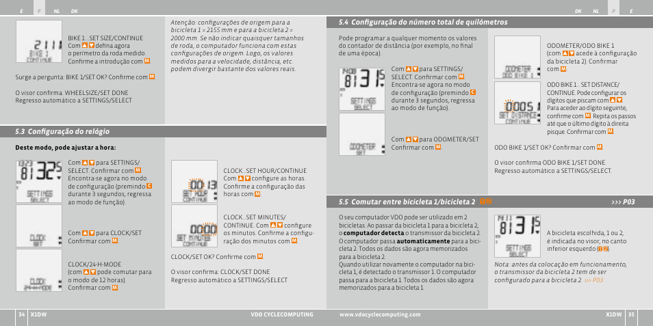 VDO WL X1 DW User Manual | Page 61 / 264