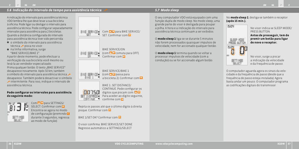 VDO WL X1 DW User Manual | Page 62 / 264