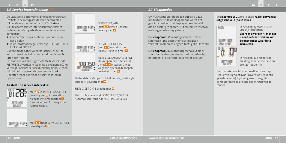 VDO WL X1 DW User Manual | Page 72 / 264