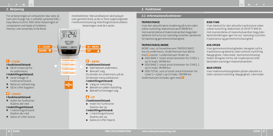 VDO WL X1 DW User Manual | Page 77 / 264