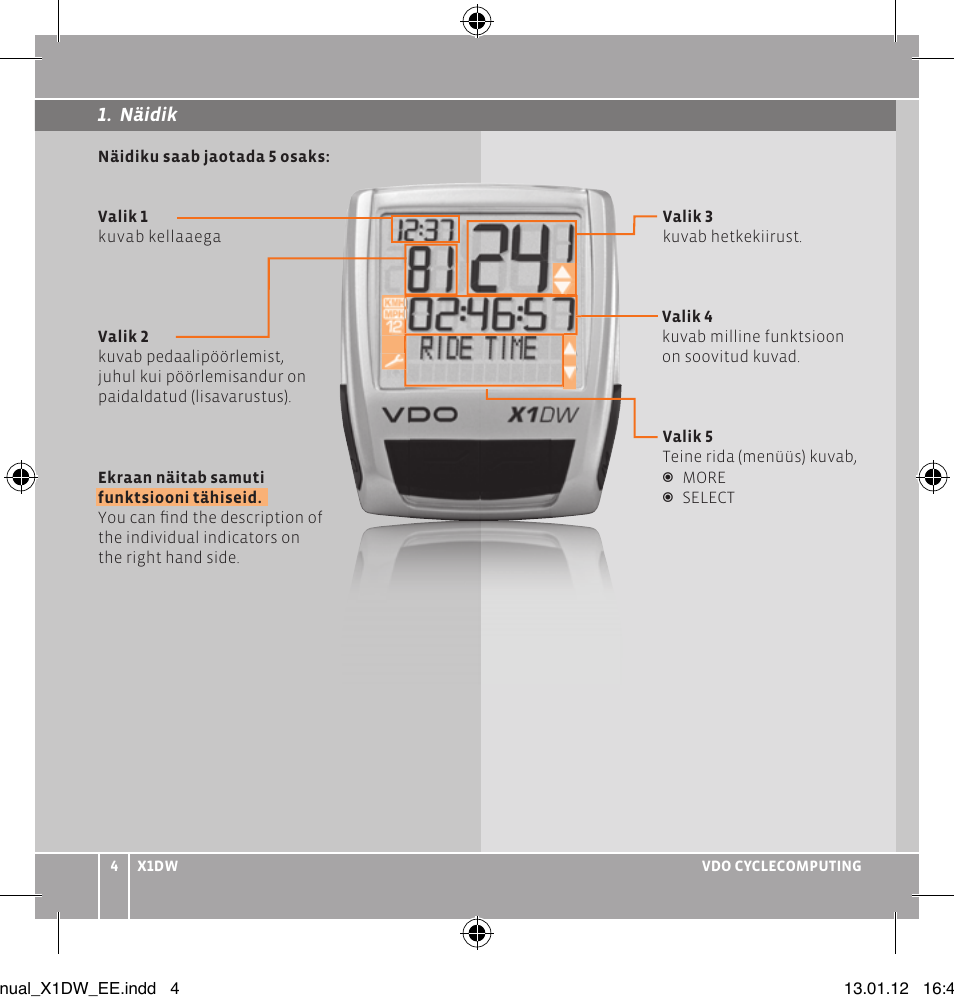 VDO WL X1 DW User Manual | Page 90 / 264